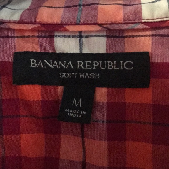 Minimally worn BR  soft wash button down - Picture 2 of 3